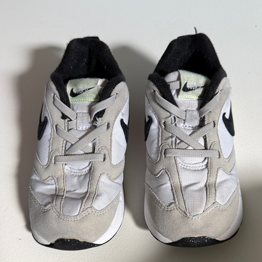 Nike Kids' White and Gray Sneakers